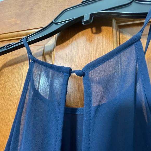 Lulu’s Navy Blue Maxi Formal Dress - Picture 5 of 13